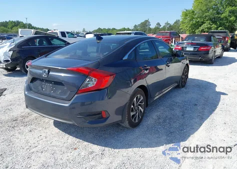 2017 Honda Civic Ex из США, поврежденный, VIN 19XFC2F78HE013664